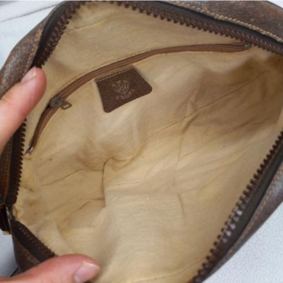Authentic Vintage Gucci GG Monogram Supreme Sherry Web Ophidia Shoulder Bag